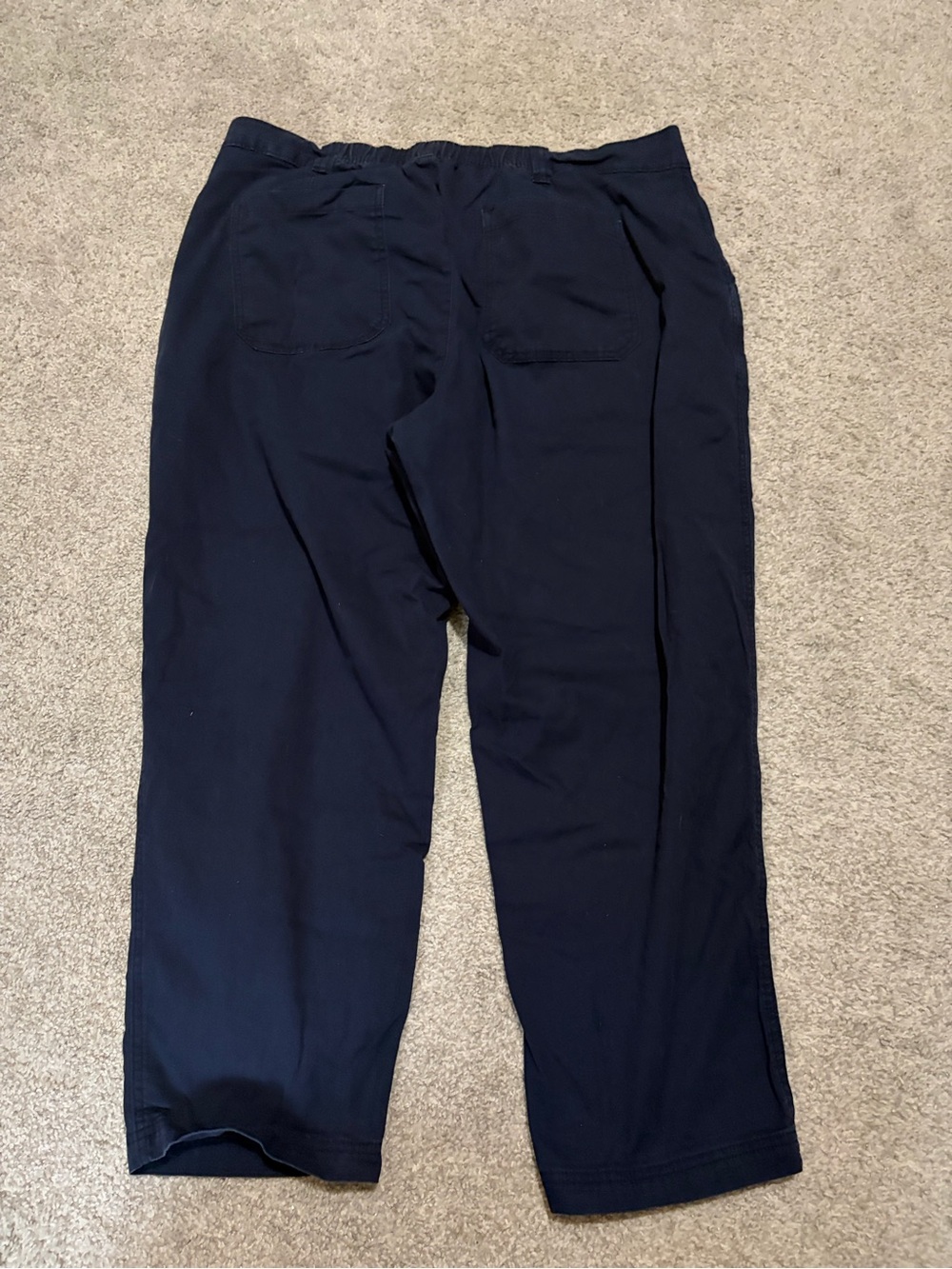 Old Navy Women’s Navy Straight-Leg Chinos - Picture 8 of 8